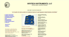 Desktop Screenshot of geoinstr.com